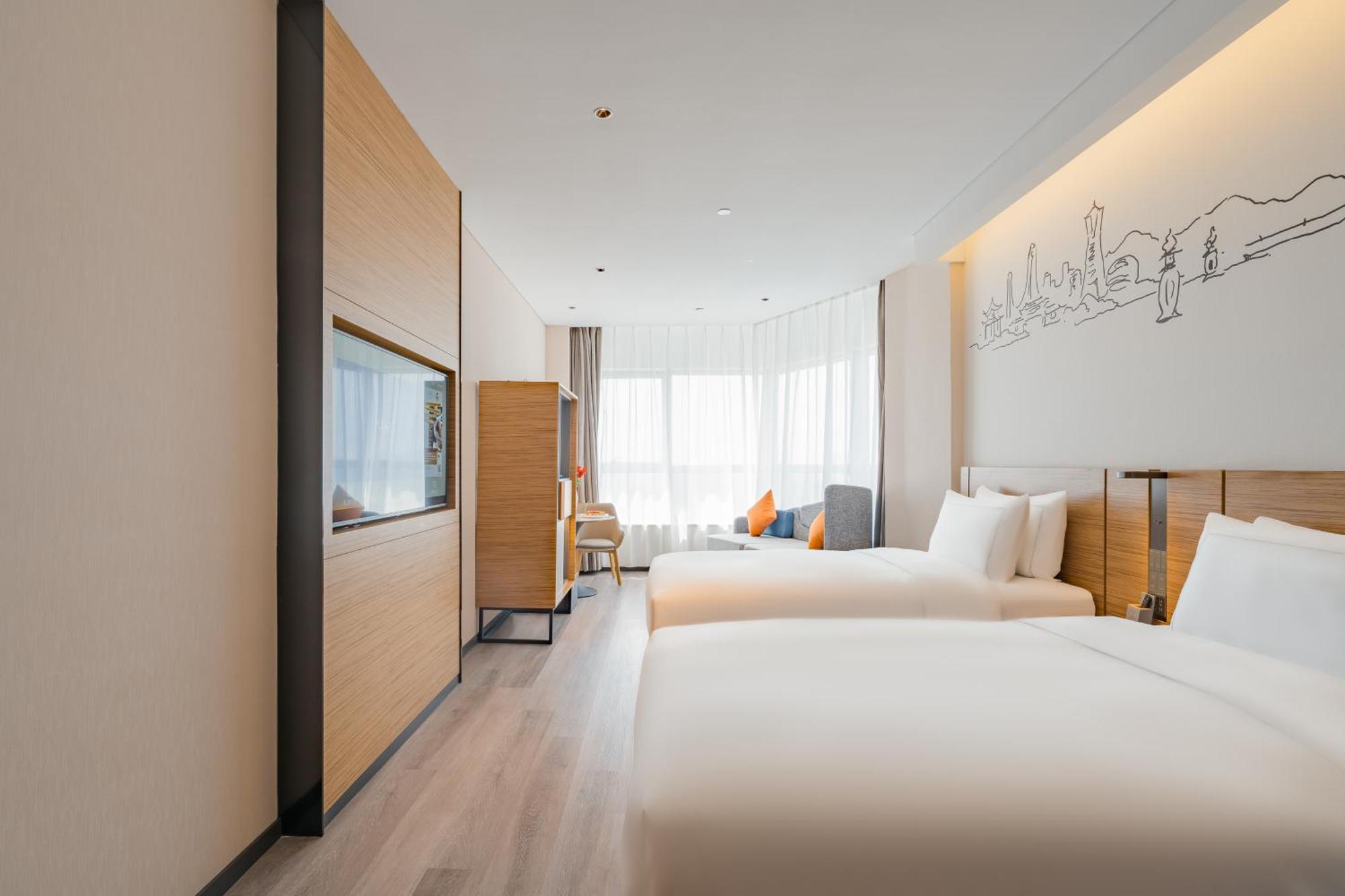 Urcove By Hyatt Hangzhou Riverside Cbd Exterior foto