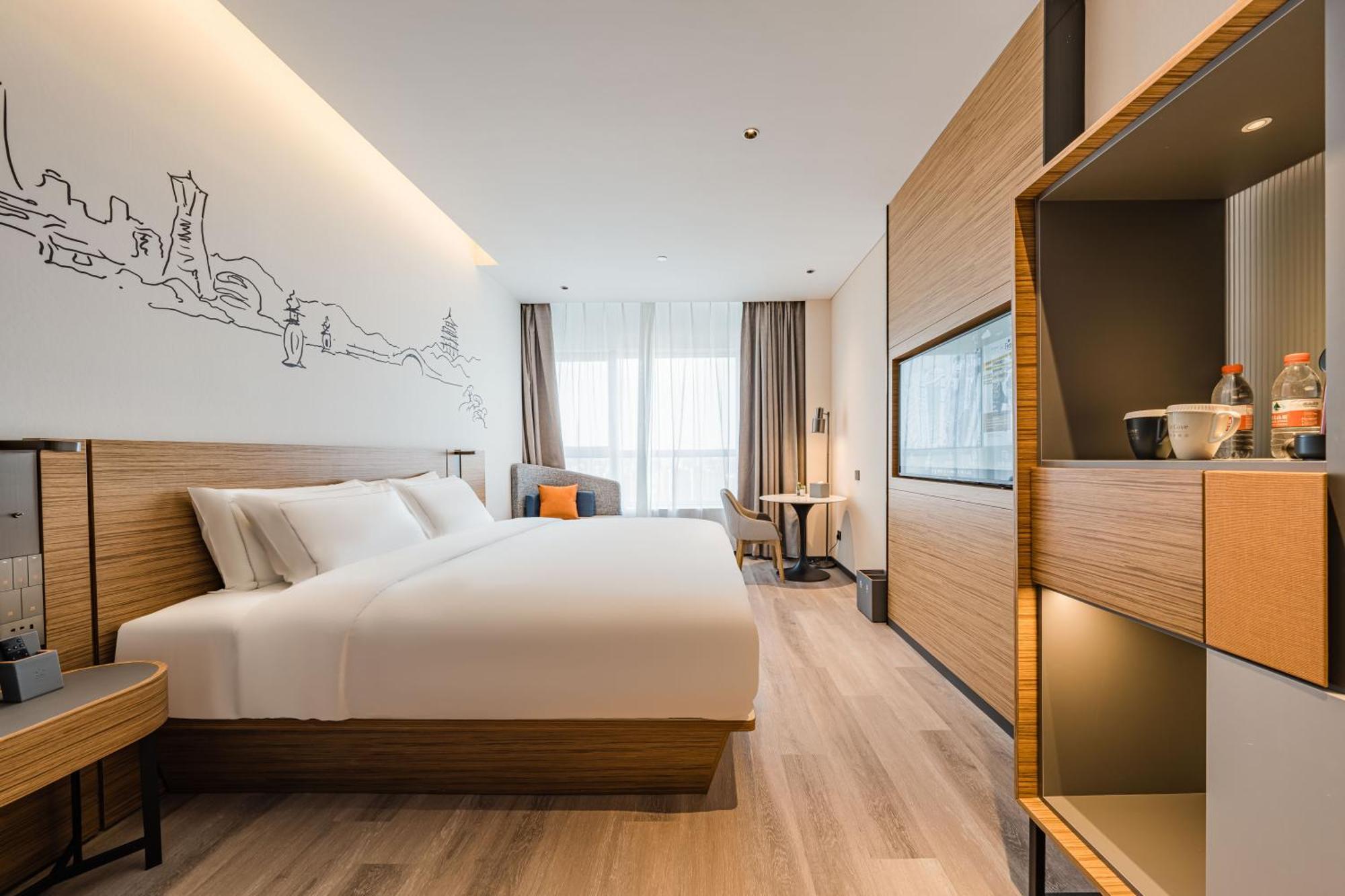 Urcove By Hyatt Hangzhou Riverside Cbd Exterior foto